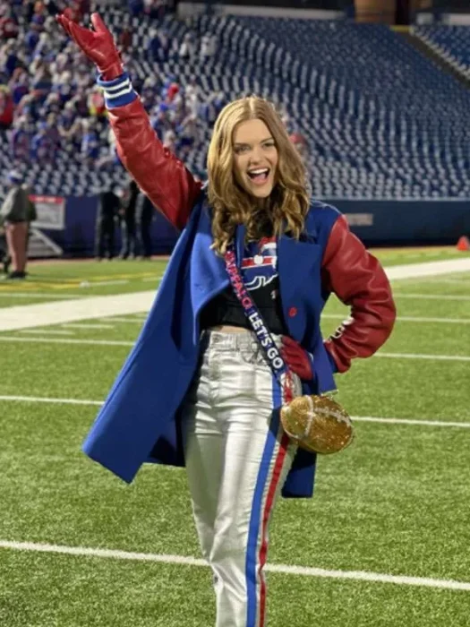 Holiday Touchdown A Bills Love Story 2025 Morgan Quinn wool Coat