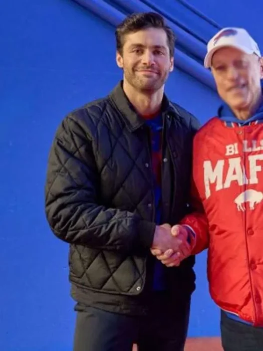 Holiday Touchdown A Bills Love Story Gabe DeLuca Quilted Jacket