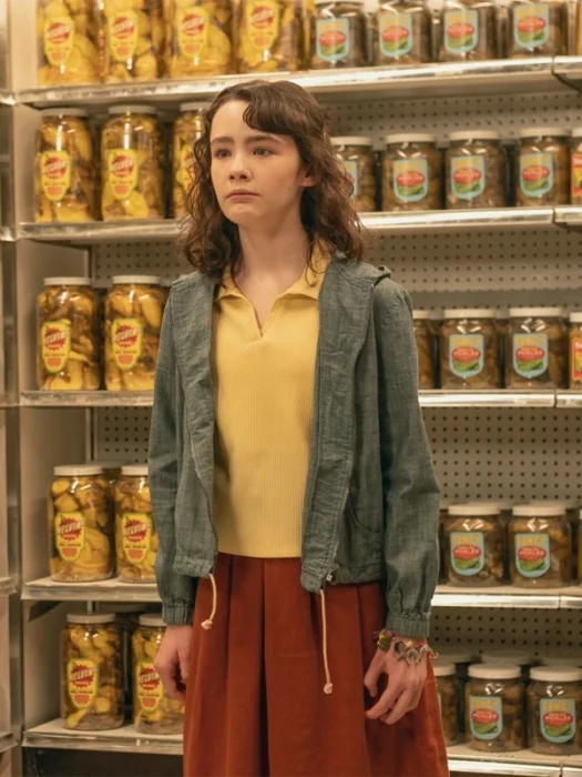 IT Welcome To Derry S01 Lilly Bainbridge Hooded grey Jacket