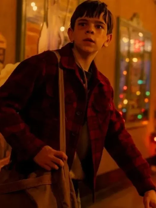 IT Welcome to Derry Miles Ekhardt Red Jacket