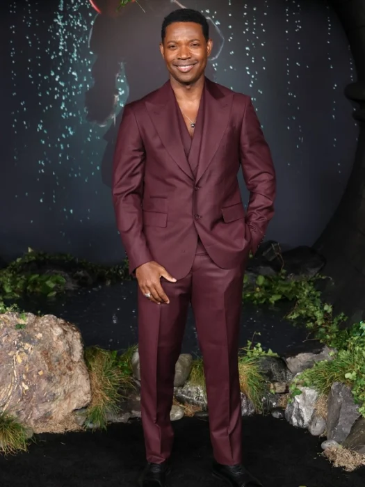 IT Welcome to Derry Premiere Stephen Rider burgundy Blazer