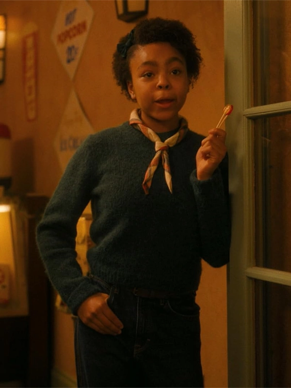 IT Welcome to Derry Ronnie Grogan Green Sweater