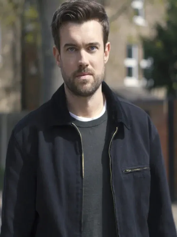 Jack Whitehall Malice S01 Black wool Jacket