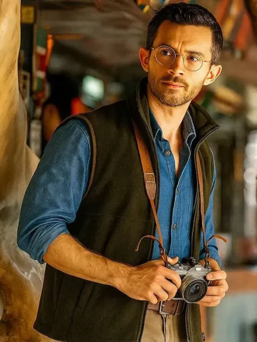 Jonathan Bailey Jurassic World Rebirth 2025 Vest