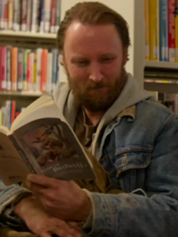 Joshua Close Murder in a Small Town blue Denim Jacket