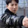 Kim Nam-gil Trigger S01 Leather black Jacket