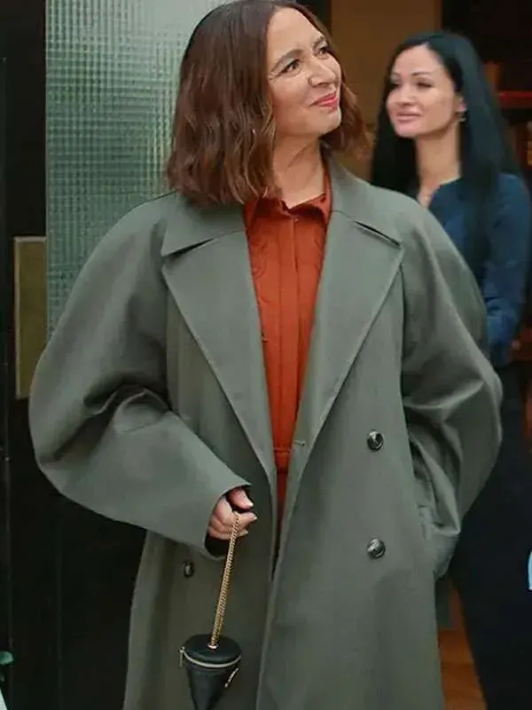 Loot S03 Molly Novak Trench green Coat