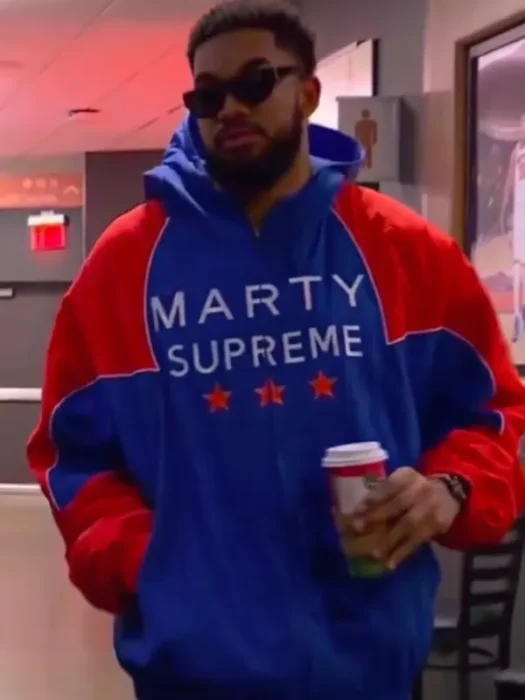 Marty Supreme Blue Jacket