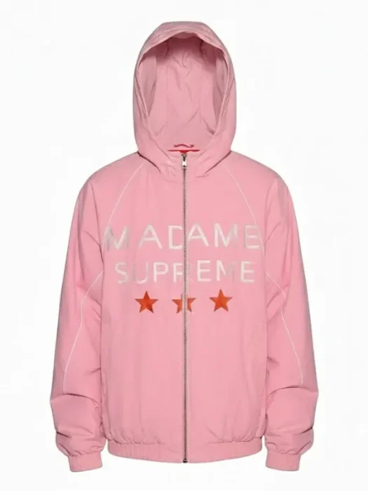 Marty Supreme Pink Hooded Jacket
