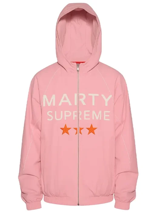 Marty Supreme Timothee Chalamet Pink Jacket
