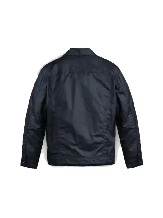 Men Canvas Field Cotton navy blue Jacket