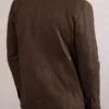 Men Rusland Brown Leather Jacket