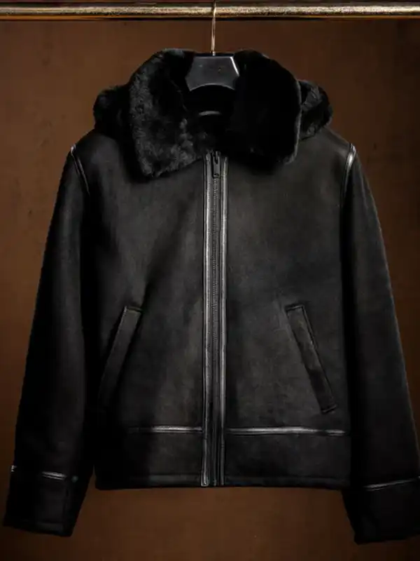 Mens Bronco Suede Leather Jacket