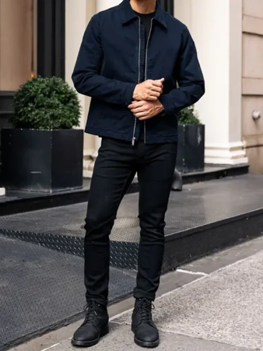 Mens Mechanic blue Cotton Jacket