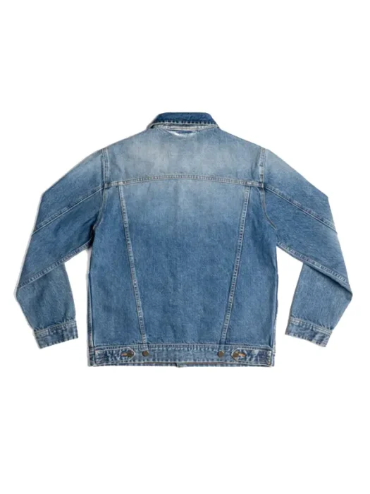 Mens Selvedge Trucker Denim blue Jacket