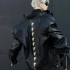 Metallic Deconstruction Darkwear Black Jacket