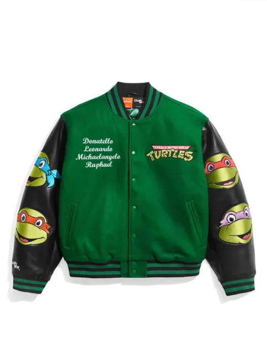 Mutant Ninja Turtles Adult Varsity Jacket