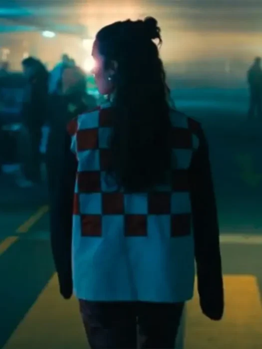 My Fault London Asha Banks color Block cotton Jacket