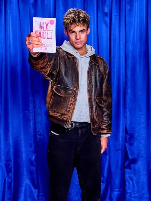 My Fault London Matthew Broome Brown Jacket