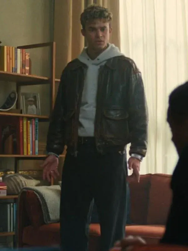 My Fault London Matthew Broome leather Brown Jacket