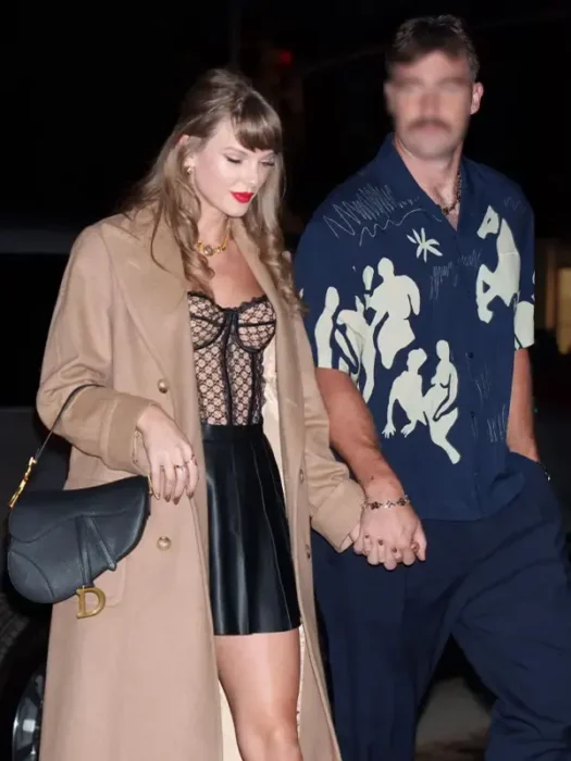 NYC Taylor Swift Wool Beige Coat