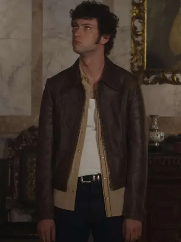 Now You See Me Dominic Sessa Leather Jacket