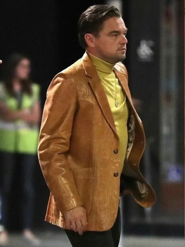 Once Upon A Time In Hollywood Rick Dalton brown Jacket