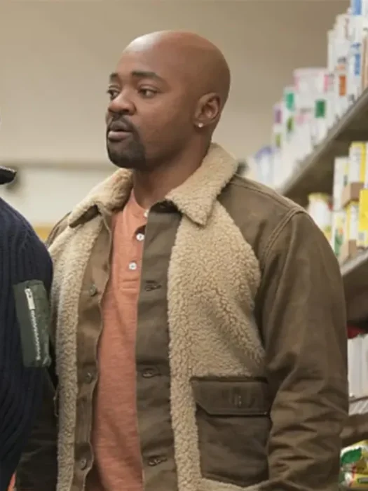 Paul Strickland 9-1-1 Lone Star Shearling Jacket