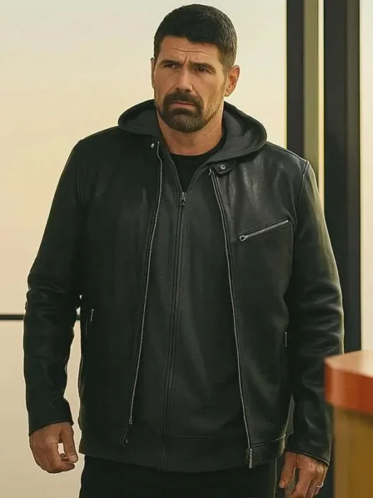 Playdate 2025 Jason William Day Black Leather Jacket