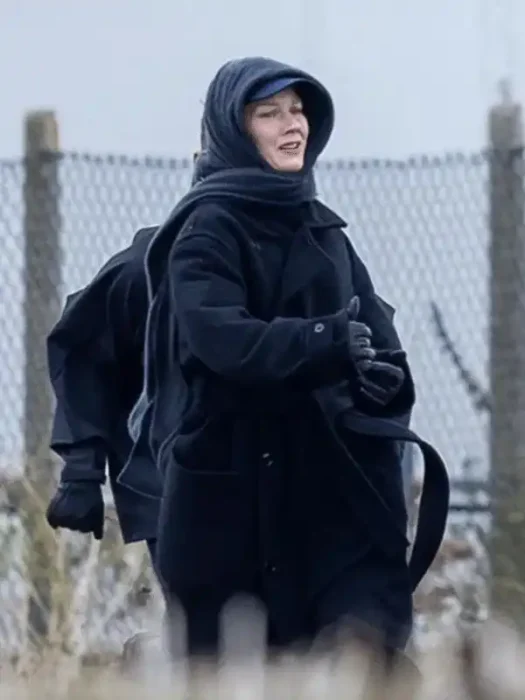 Project Hail Mary Eva Stratt wool Black Coat