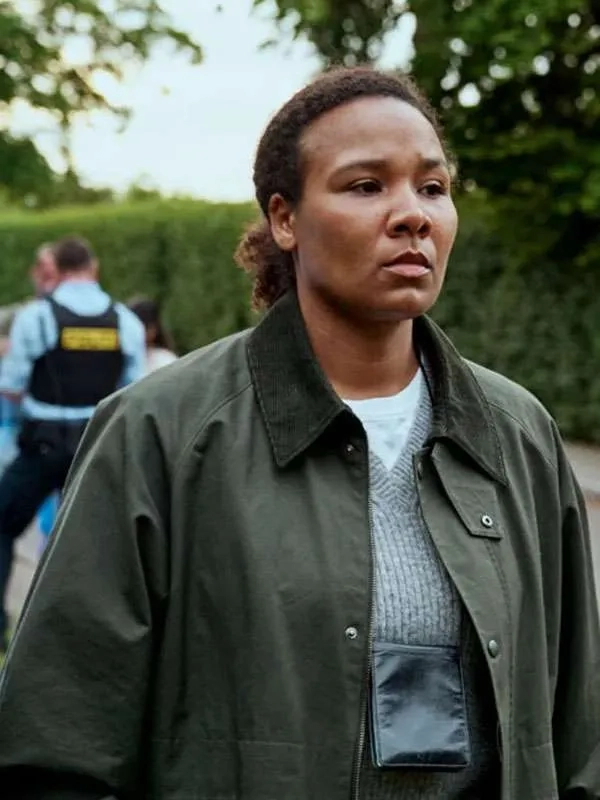 Secrets We Keep Sara Fanta Traore Green cotton Jacket