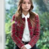 Shifting Gears Caitlin Baker Plaid Cropped Jacket