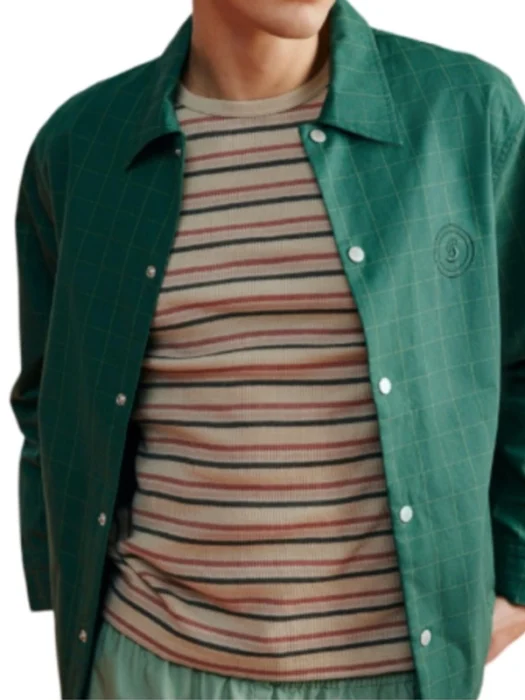 Shifting Gears Carter cotton Green Jacket