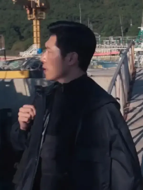 Squid Game Kim Gi-min Black Jacket