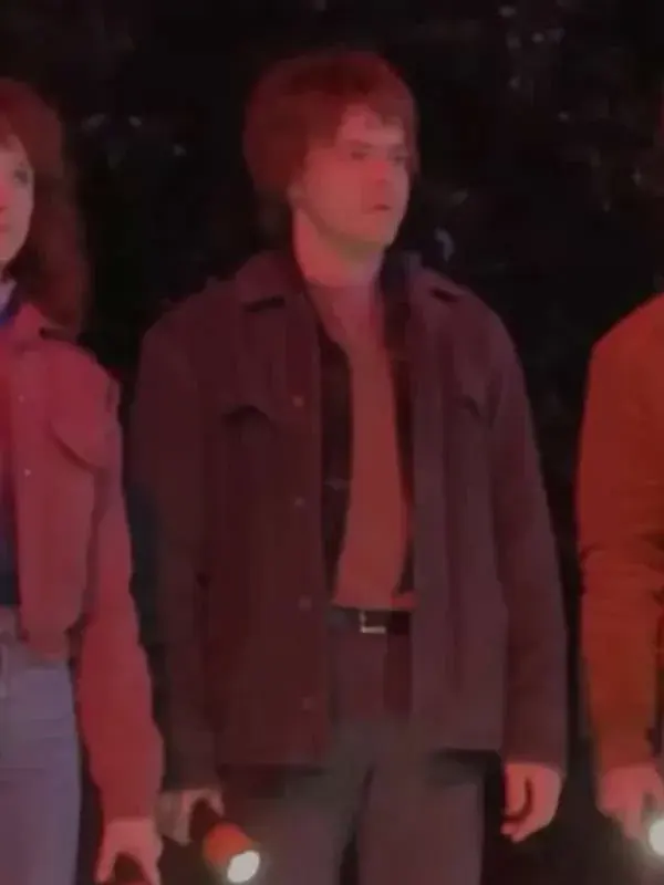Stranger Things S05 Jonathan Byers browen Jacket