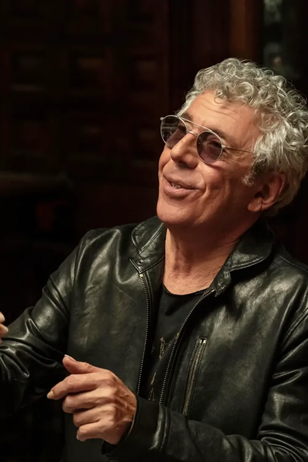 Talamasca The Secret Order Eric Bogosian black leather Jacket