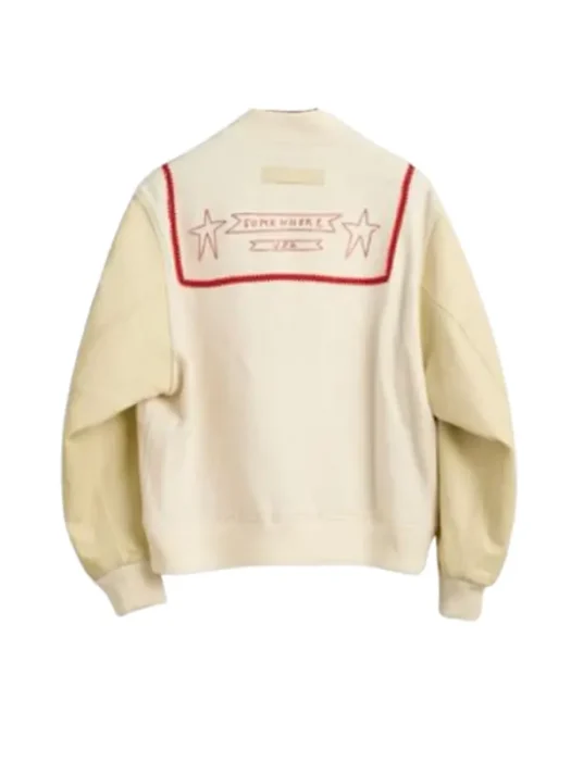 Taylor Swift Red Star Off White Jacket