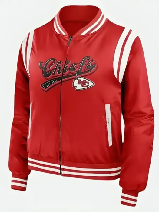 Taylor Swift Super Bowl 2024 Varsity red Jacket