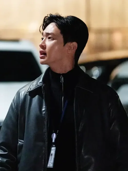 Tempest S01 Jang Dong-yoon Black Leather Jacket