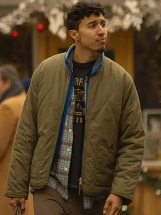 The Family Plan 2 Reda Elazouar Quilted Jacket