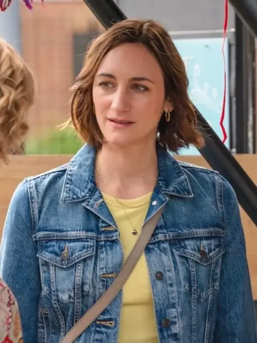 The Marlow Murder Club Cara Horgan Blue Denim Jacket