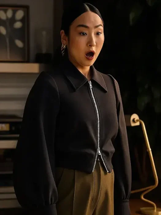 The Morning Show Stella Bak Black Jacket