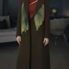 The Woman in Cabin 10 Hannah Waddingham long Coat