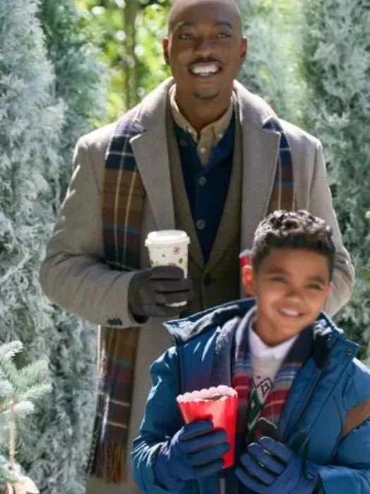 Tidings for the Season Adam Kade Beige wool Coat