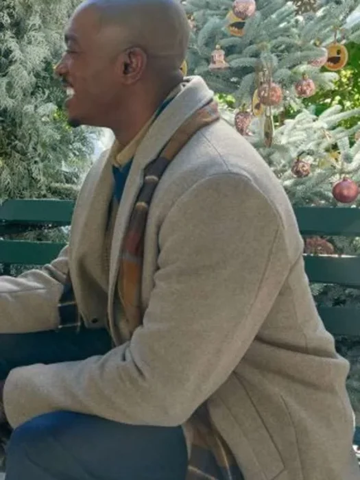 Tidings for the Season Adam Kade wool Beige Coat