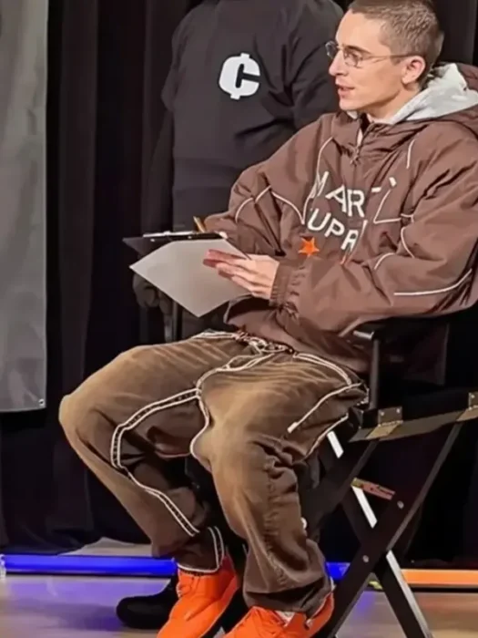 Timothee Chalamet Marty Supreme Brown Jacket