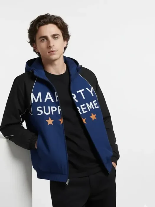 Timothee Chalamet Marty Supreme Jacket Hoodie