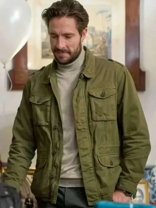 To Barcelona Forever Miguel Brocca Green Jacket