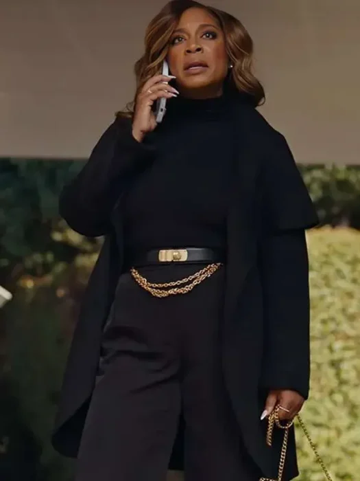 Unexpected Christmas Debbie Black Coat