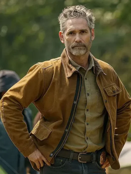 Untamed Eric Bana Brown Cottom Jacket